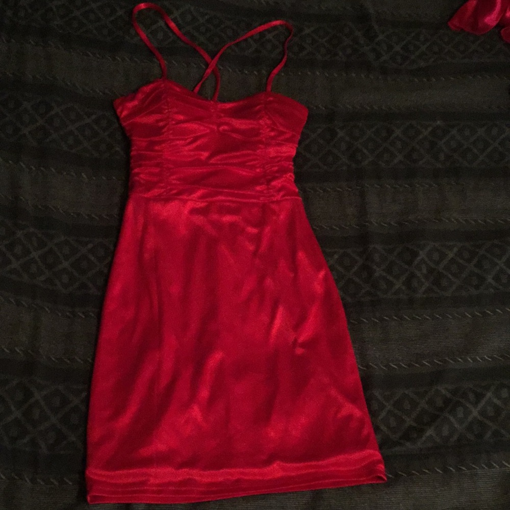Red dress